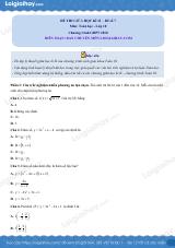 Đề thi giữa kì 2 Toán 10 - Đề số 7